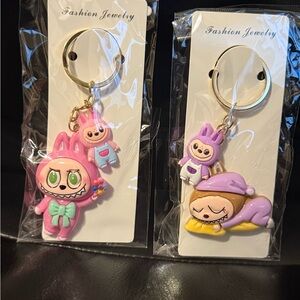 Labubu Duo Keychains ✨